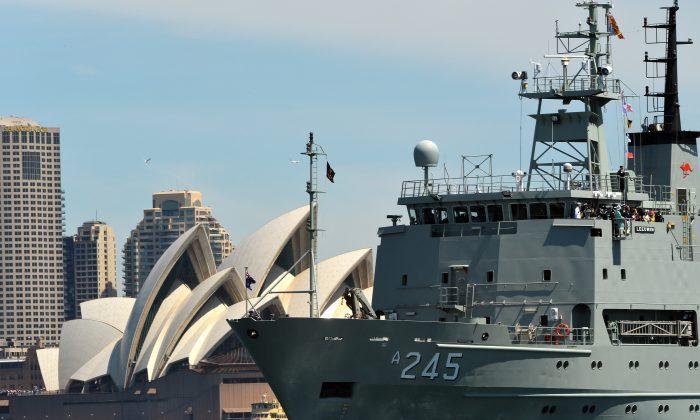 Australia Considers Sending Warships to Counter China