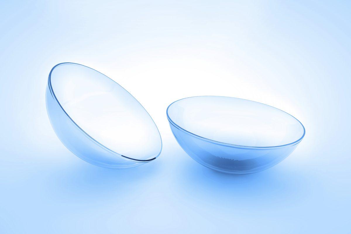 Stock image of contact lenses (joingate/iStock)