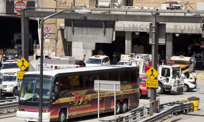 2 Buses Crash Inside Lincoln Tunnel, Injuring More Than 30