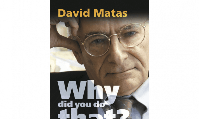 David Matas: Life as a Human Rights Defender