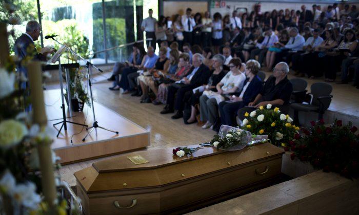 Tears in Barcelona at Funeral for Germanwings Crash Victim