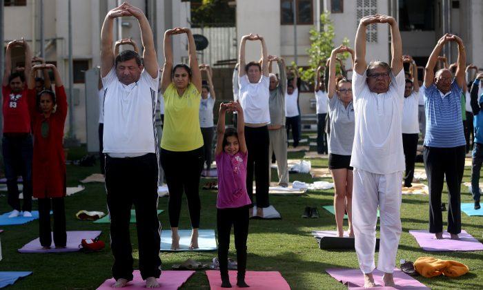 Millions of People Bend and Twist Their Bodies for Yoga Day