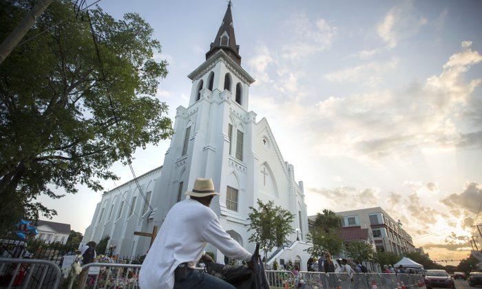First Service Held at Black Church Since 9 Slayings