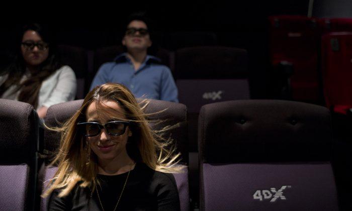 Vibrating, Rollicking 4-D Seats in Theaters Growing