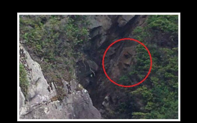 Mysterious, Giant Face Found on Cliff in Canada—Man-Made or Natural?