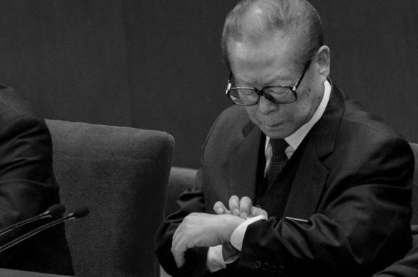 Jiang Zemin at the 18th National Congress in Beijing on Nov. 14, 2012. (Wang Zhao/AFP/Getty Images)