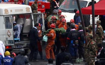 115 Miners Rescued From Flooded Mine in China