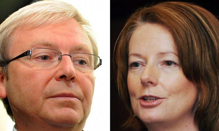 Labor MPs Split Over Upcoming Rudd-Gillard Contest