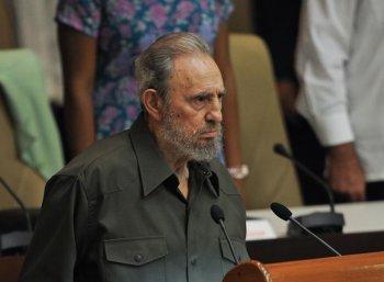 Fidel Castro Attends Session of Cuban Parliament