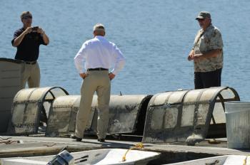 WWII Plane Lifted From the Depths of California Reservoir