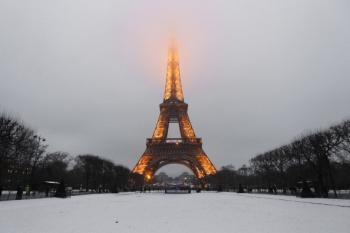 Snow in North Europe Disrupts Travel