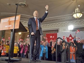 Layton Ahead of Harper in Leadership, Poll Shows