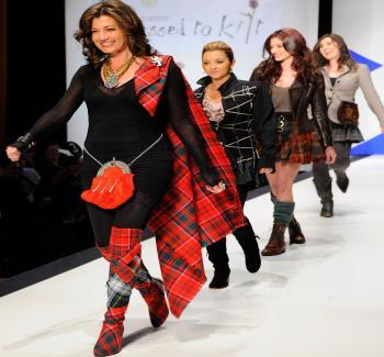 Scottish Fashion Show Springs New Tartan Designs