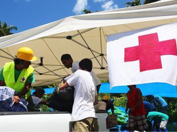 American Red Cross Aids Relief Efforts in Asia and Pacific Disasters