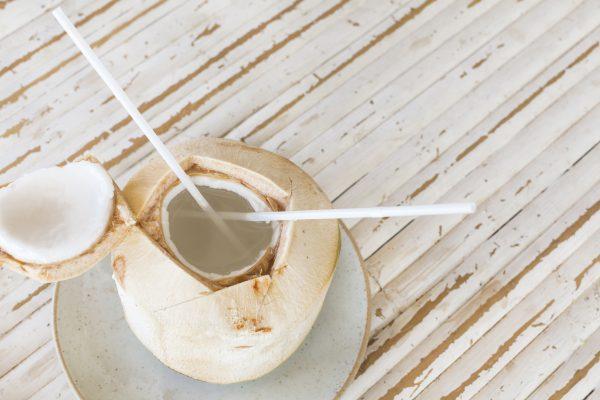 Coconut kefir (fermented coconut water) promotes a healthy bacterial balance (conee/iStock)