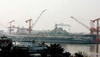 Journalists and Military Fans Kept Away from Chinese Aircraft Carrier’s First Sailing