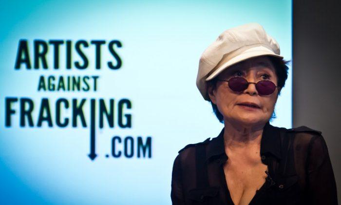 Make Art Not Gas, Says Yoko Ono