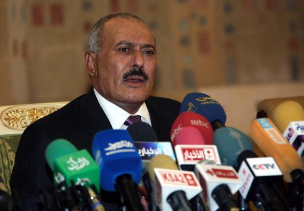 Yemen President Saleh Arrives in New York