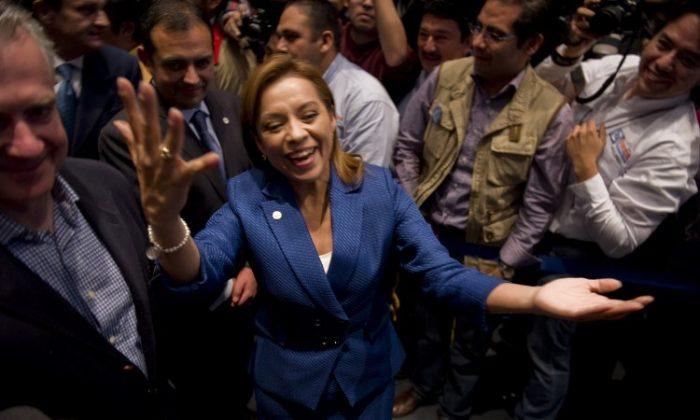 First Female Selected by Mexico’s Incumbent Party