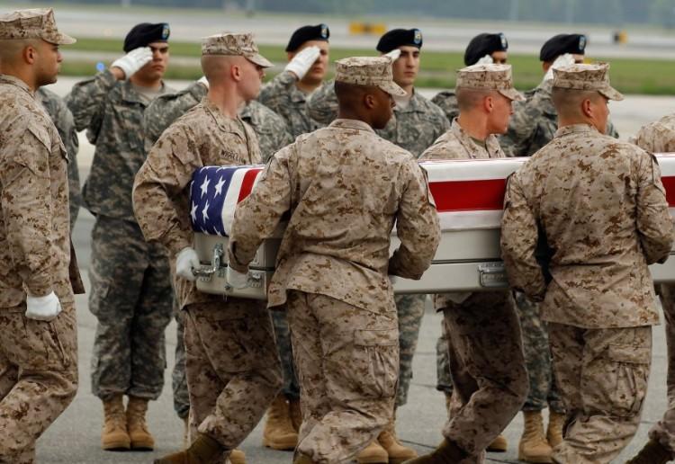 Bodies of Four Soldiers Killed in Afghanistan Return to US (photo)