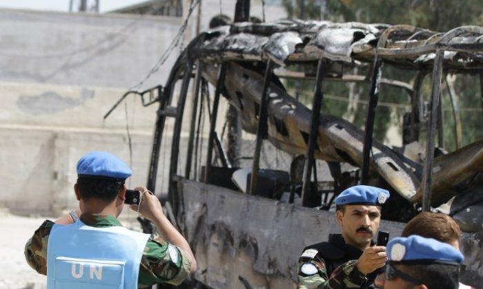 UN Observers Find Disaster Zone in Haffa