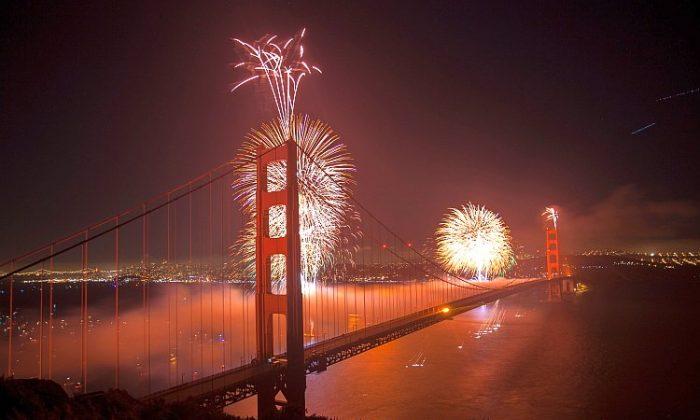 PHOTOS: 75-Year Anniversary of Golden Gate Bridge Goes off With a Bang
