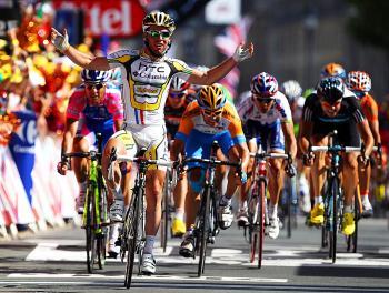 Cavendish Rockets to Tour de France Stage 18 Win