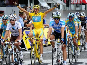 Alberto Contador Wins 2010 Tour de France