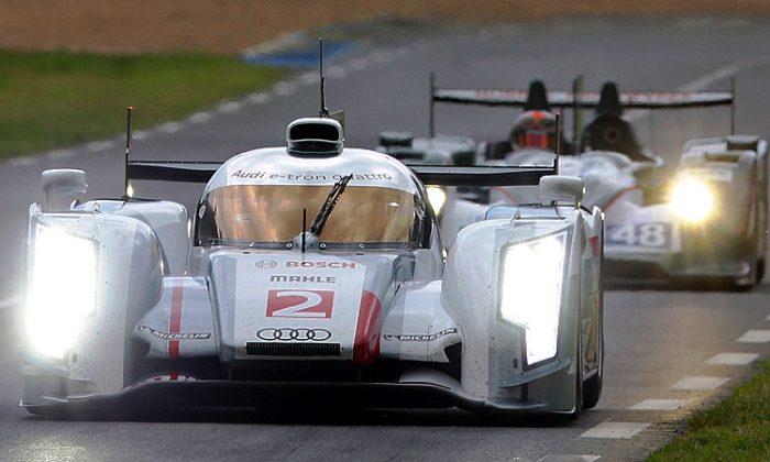 Audi Sweeps Night Qualifying at Le Mans