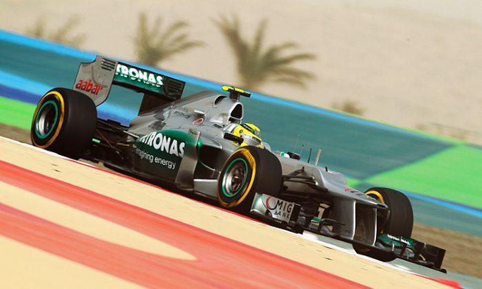 Rosberg Tops P2 for Formula One Bahrain Grand Prix