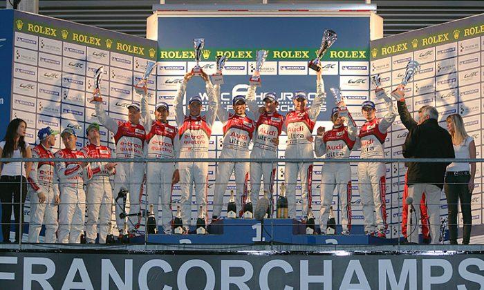 Audi Does the Totally Expected: 1–4 at the WEC Six Hours of Spa