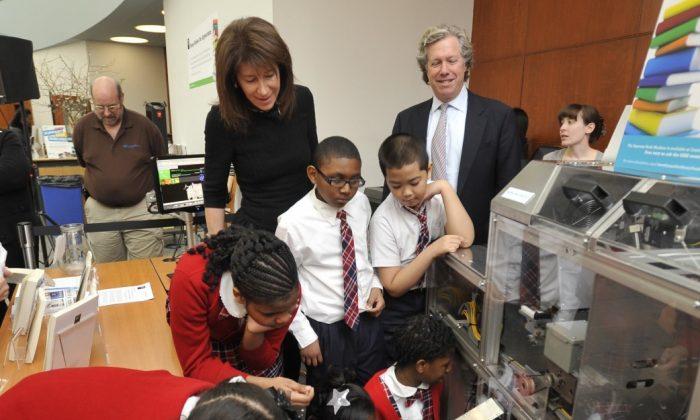 Brooklyn Public Library Unveils Book-Printing Machine