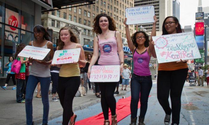 Teens Urge Teen Vogue to Stop Photoshopping Models