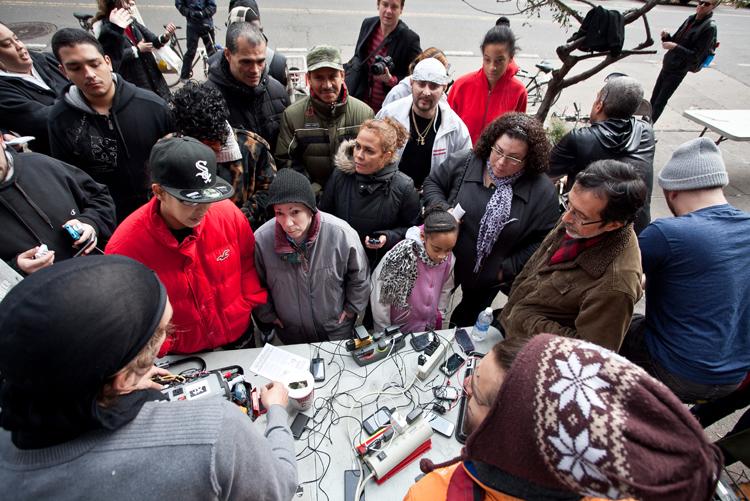 Communities Gather Around Generators in New York