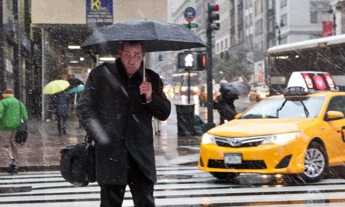 New York City Braves Second Storm in Two Weeks