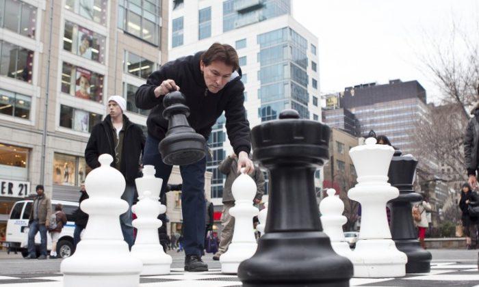 Chess at Union Square NYC