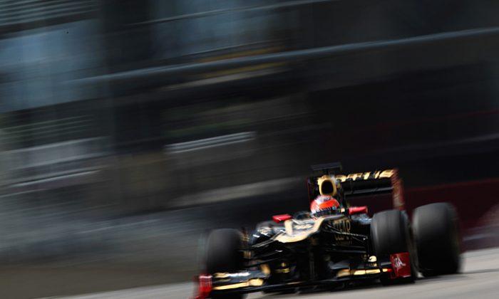 Grosjean Fastest in F1 Testing Again
