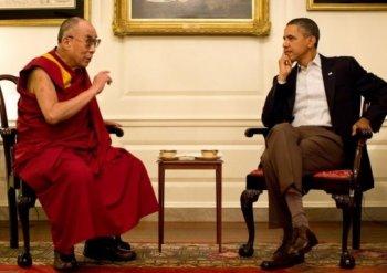Chinese Mouthpiece Spins Dalai Lama’s White House Visit