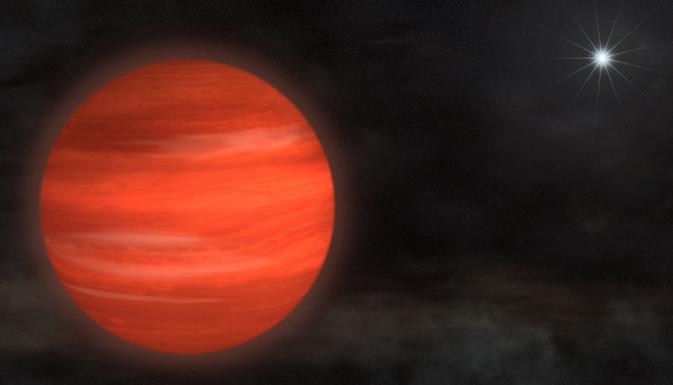 Super-Jupiter Discovered Circling Massive Star