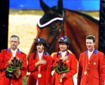 U.S. Takes Equestrian Show Jumping Gold