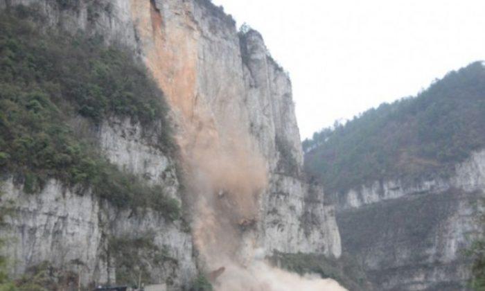 Landslide Buries Five in Southwest China