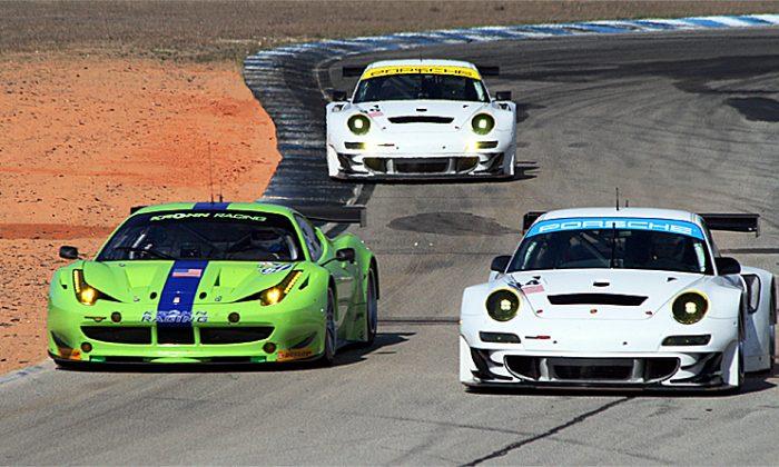 ALMS Winter Test: New P2s and GTs