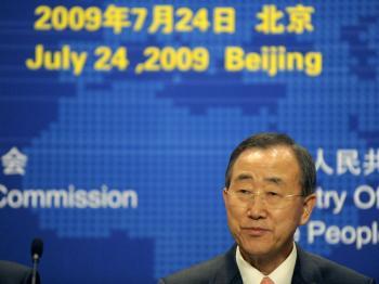 U.N. Secretary General Continues to Push on Climate Change