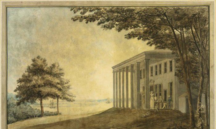 Watercolor Gifted to George Washington Returns to Mount Vernon