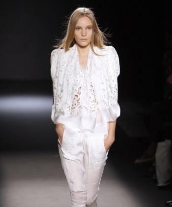 Irish Designer Expresses Her Style in White
