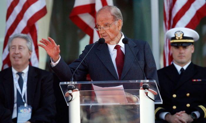 Former Sen. George McGovern on Life Support