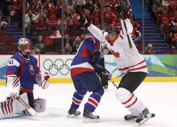 Canada Beats Slovakia 3-2, Sets Up Gold-Medal Match with U.S.