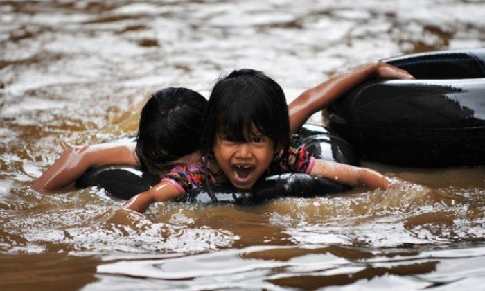 Indonesian Capital Jakarta Submerged by Floods