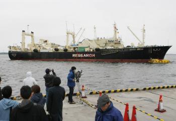 Japanese Whaling Fleet’s Inglorious Retreat Draws Criticism