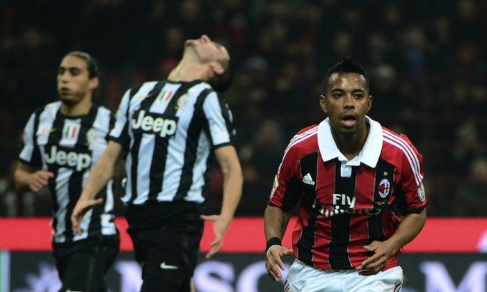 Robinho’s Penalty the Difference as AC Milan Hangs on to Beat Juventus
